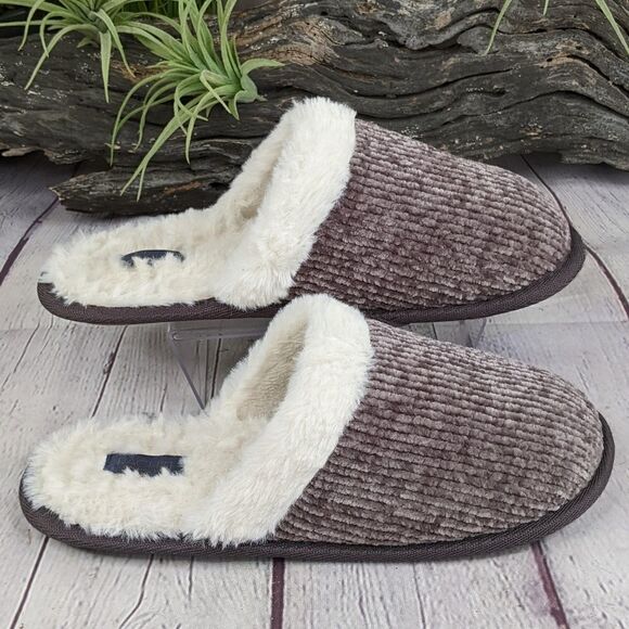 Rachel Roy Chenille Scuff Slippers - Picture 3 of 11